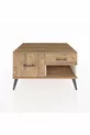 Commode Kronos 2 tiroirs Pierre de lune-Pin