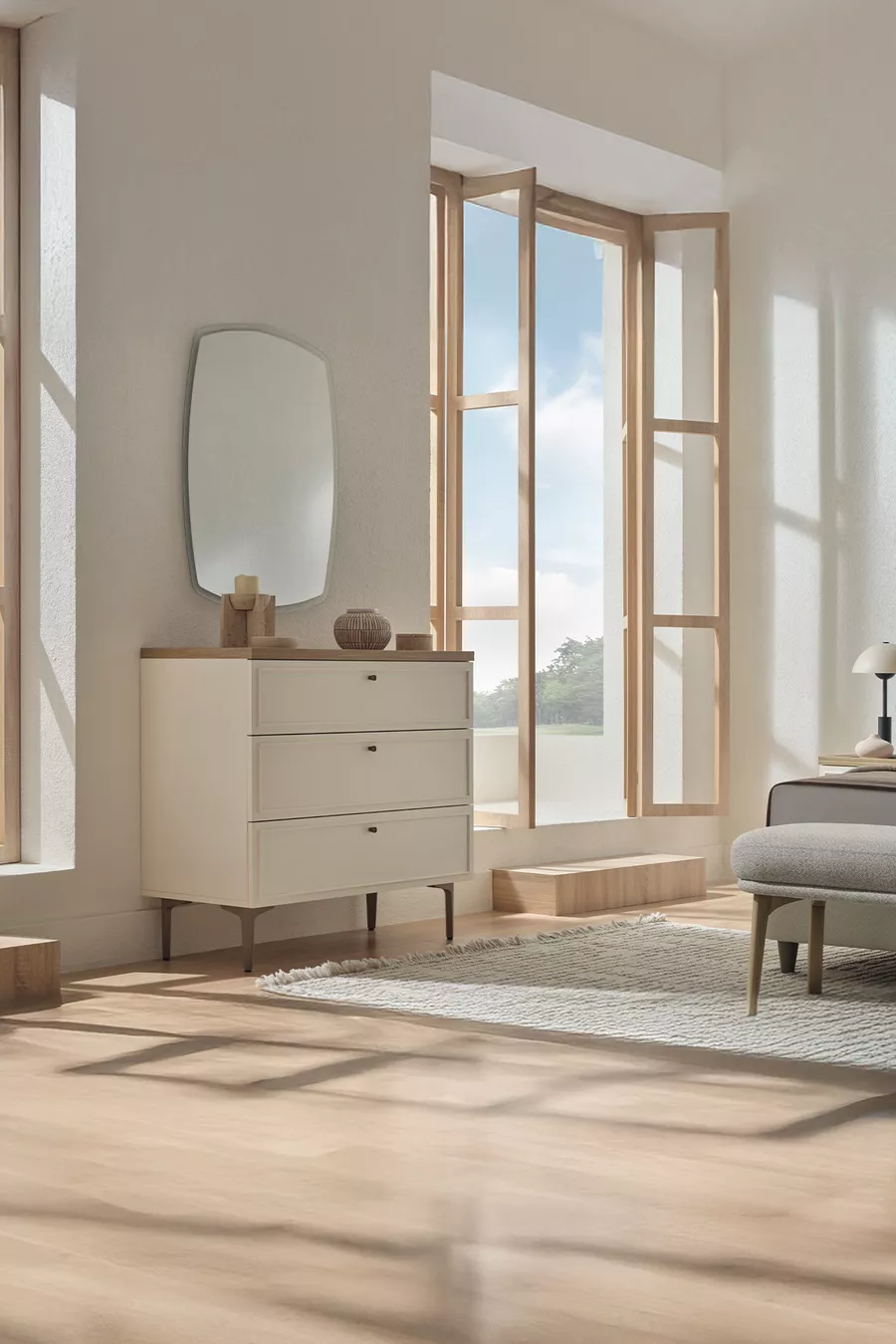 Marsana 3-Drawer Dresser