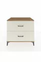 Kronos Dresser 2-Drawer Pine-Onyx