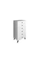 Commode Simple 6 Tiroirs BLANC