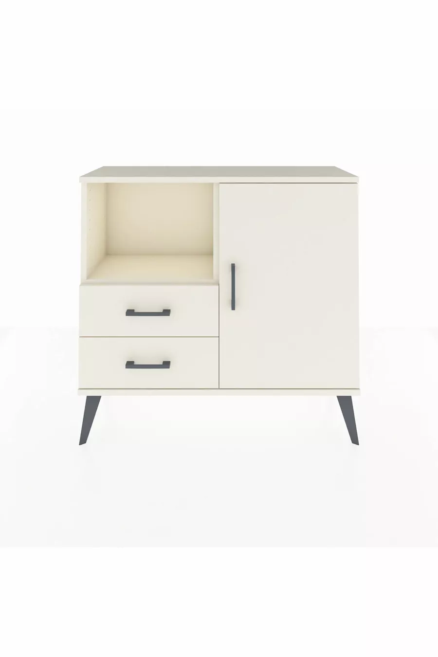 Arges Dressoir 2 Planken 2 Laden 1 Deur Agaat-Agaat