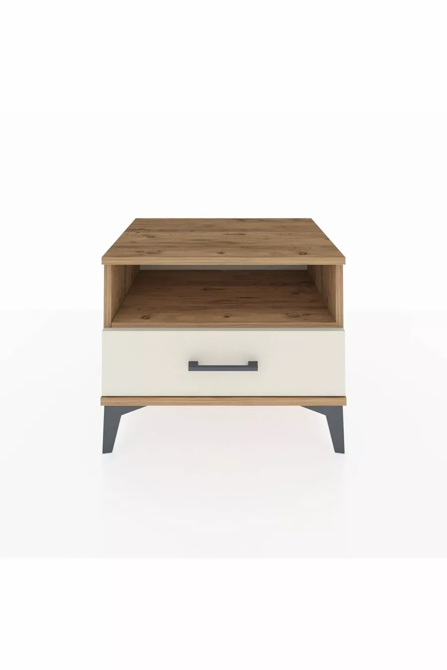 Hyperion Kommode mit einem Regal und einer Schublade aus Kiefer-Marmor