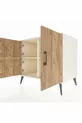 Kronos Dressoir 2 Planken 3 Deuren Opaaldennen/Opaal