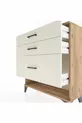 Commode Arges 3 tiroirs Pin-Pierre de Lune