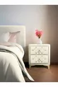 Ruby Gold Nightstand, 2 Drawers
