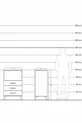 Kronos Nachttisch mit einem Regal und 3 Schubladen Mondstein-Anthrazit