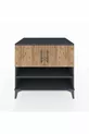 Kronos Dresser 3 Shelves 2 Doors Anthracite-Pine
