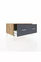 Commode Kronos 2 tiroirs Pin-Pin/Anthracite