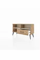 Arges Kast 2 Planken 1 Lade Den-Hout/Den