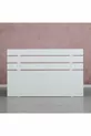 Tête de lit blanche double Huga / Cm pour sommier