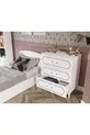 Ensemble de chambre d'adolescent moderne Hayal blanc 4 pièces en MDF de qualité supérieure