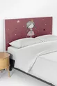 Princess Pattern Children's Room Bed Base Headboard Cover