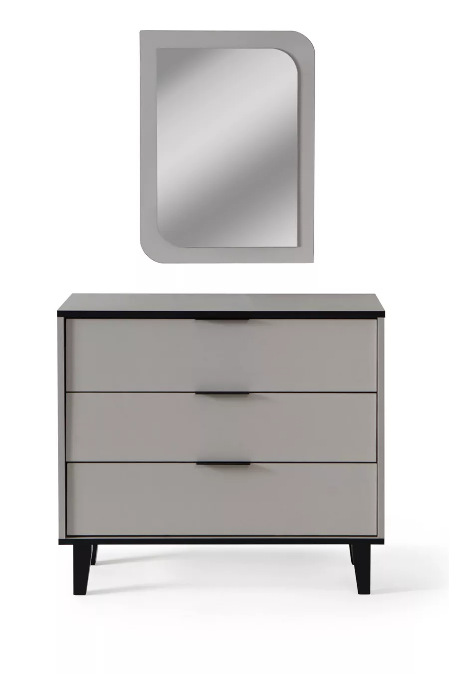 Commode, Commode Bali avec tiroirs et miroir