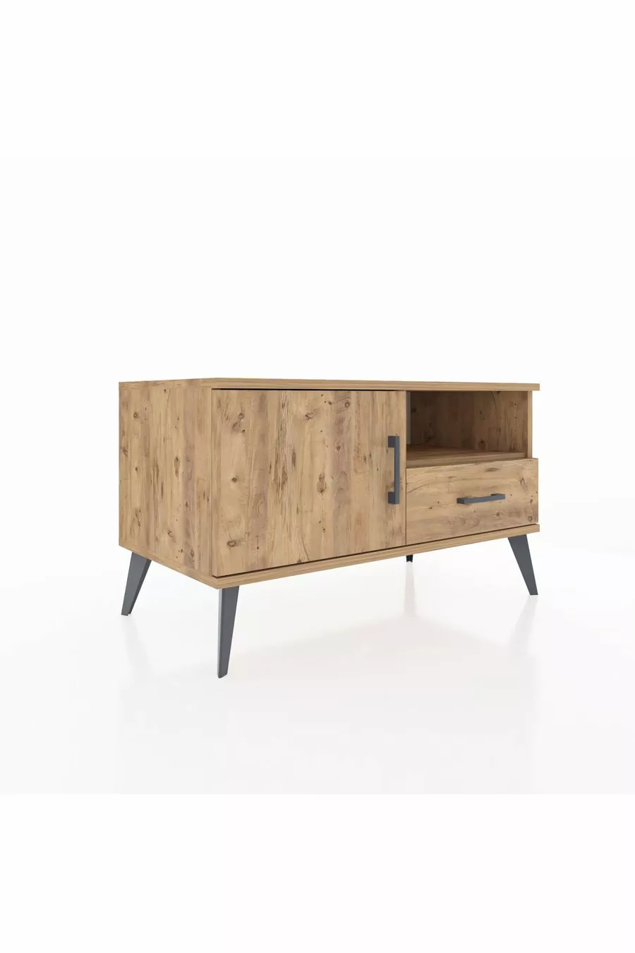 Hyperion Dressoir 2 Planken Met 1 Lade En 1 Deurtje Den-Hout