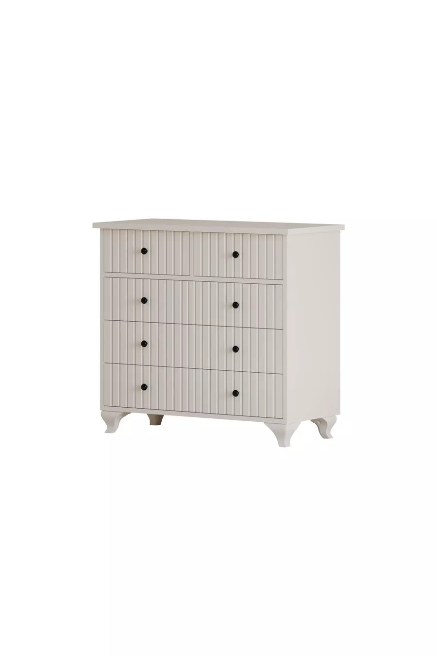 Commode multifonctionnelle à 5 tiroirs Irem Country