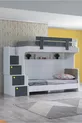 Lits superposés, Lit superposé Metris avec 2 matelas Comfort