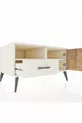 Kronos Dresser 2-Shelf Single Drawer Single Door Moonstone-Pine/Moonstone