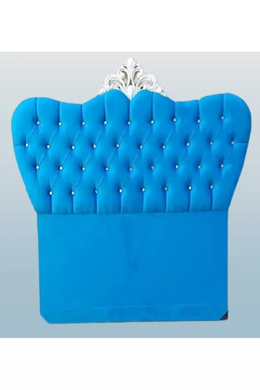 Titel DK Tweepersoons Avangard Turquoise Baby Face Stof Volledige Quilt