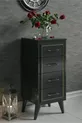 Joi 4 Çekmeceli, Mdf Siyah Şifonyer