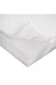 Surmatelas en latex naturel de 6 cm avec housse de coussin zippée offerte
