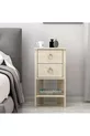 Cevheri 2-Drawer Nightstand - Travertine
