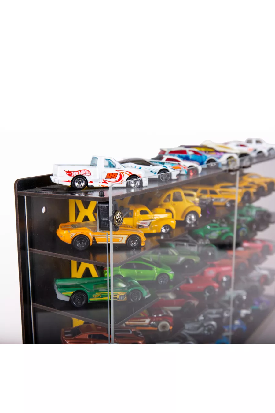 Plexiglas Deksel Holder 1/ Geschikt voor Hotwheels en Matchbox Hobby Speelgoed Auto Plank Modelauto Garage