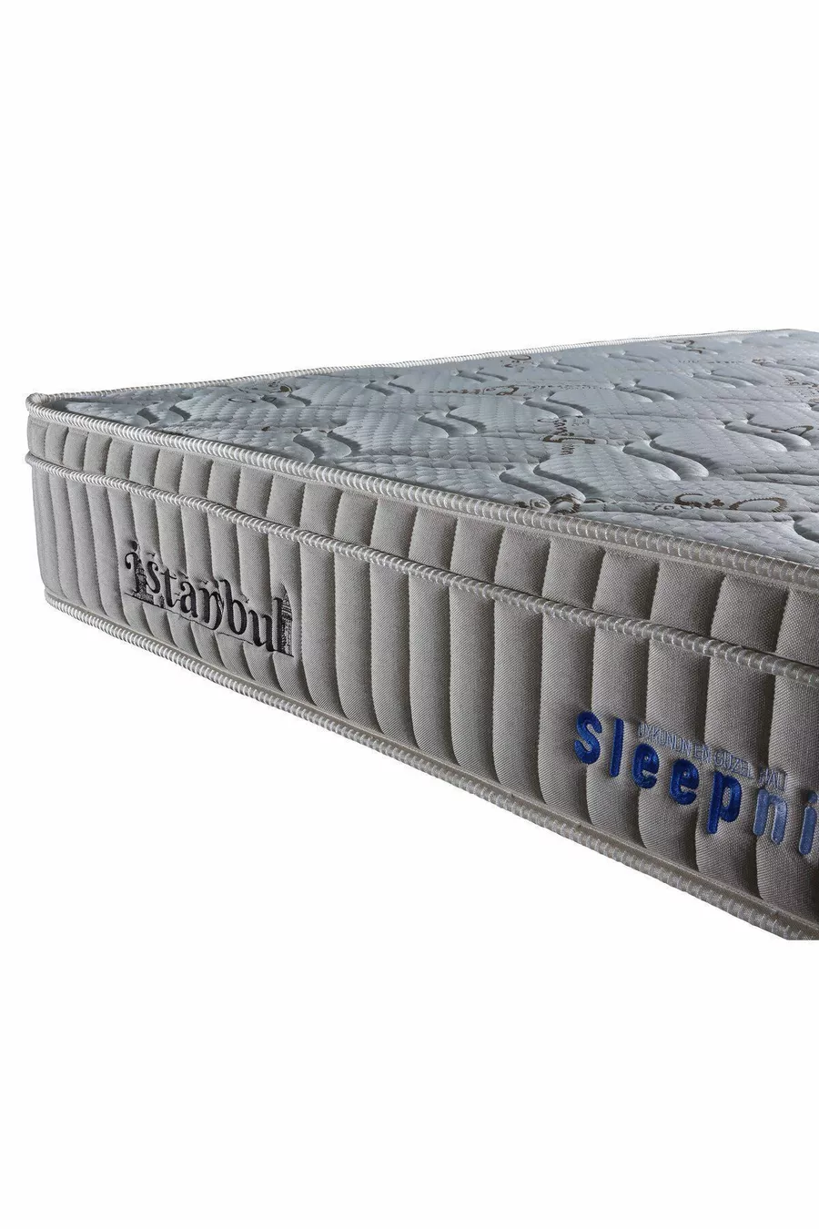 SLEEPNİCE ISTANBUL ORGANIC FABRIC EXTRA ORTHOPEDIC CUSTOM SIZE SPRING SINGLE DOUBLE BED