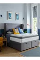 Matelas orthopédique de luxe en coton avec plume, avec protection, simple ou double