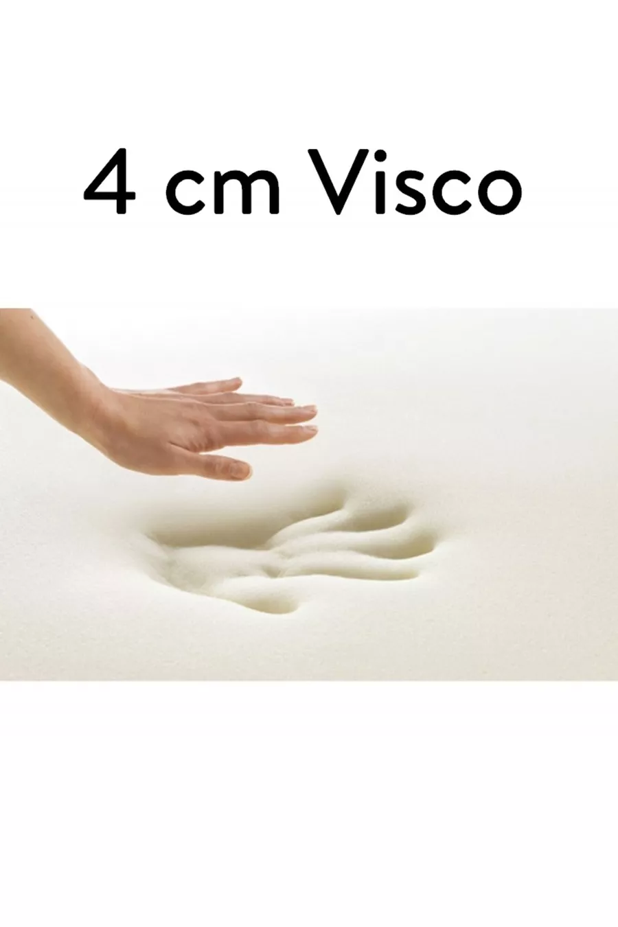 Ecotopper - 4 Cm % Visco Hafızalı Soft Sünger Yatak Pedi