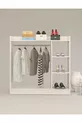 Armoire à vêtements pratique à 3 étagères - Blanche