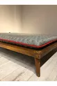 Lit d'invité pliant double avec poignées, portable, pour hôtel, dortoir, maison de vacances, matelas et mousse *