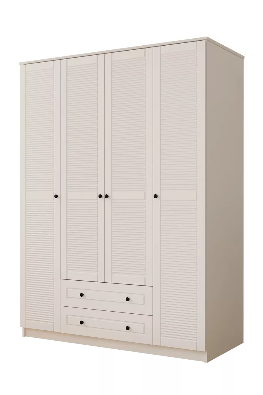 Armoire Diva Country 4 portes 2 tiroirs