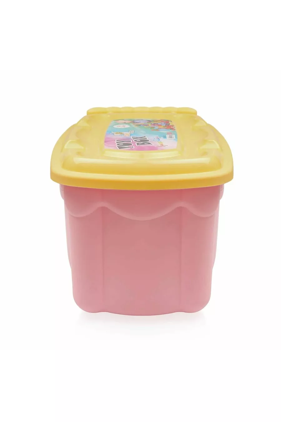 Wheeled Toy Box - Pink - Lt
