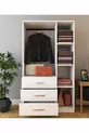 Armoire Ece Lüx à 3 portes et 3 tiroirs