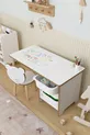 Paper Roll Activity Table Children's Study Desk Toy Cabinet