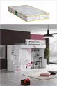Lit superposé, armoire et bureau Pisa Ranza 1 pièce Comfortyatak