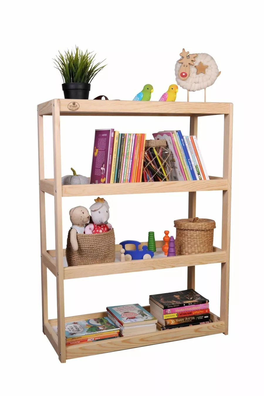 Armoire multifonctionnelle Montessori en bois