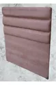 Title DK Single Person Horizontal Slice Model Thai Feather Brown Fabric Handmade