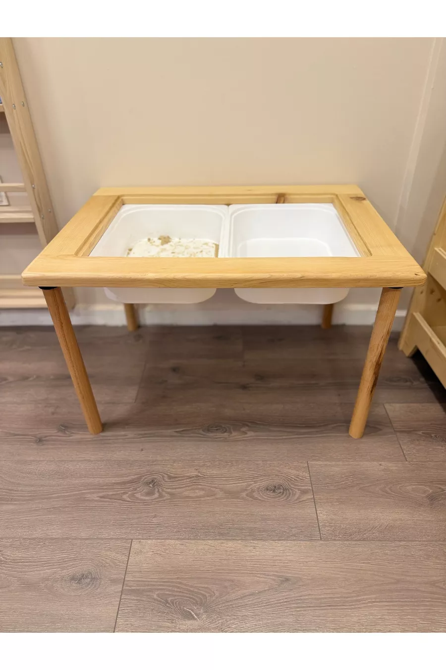 Table d'activités en bois