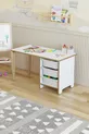 Çocuk Masası  Cm 3 Sepetli Çocuk Çalışma Masası Aktivite Masası Yaz-sil