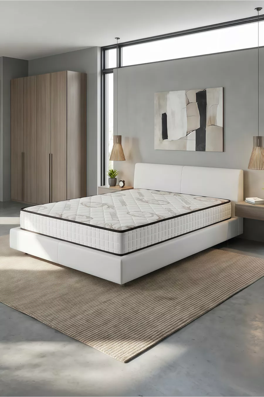 Extra orthopedisch veerkrachtig matras