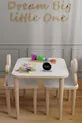 Ensemble table et chaises pour enfants de 2 à 5 ans - Table de jeu et d'activités avec surface effaçable