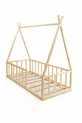 – Lit Montessori pour bébé et enfant Unisexe en bois naturel