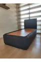 Ensemble Housse de côtés et tête de lit pour sommier double design Sonne