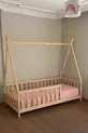 Lettino Montessori per Bambini e Neonati Unisex in Legno Naturale