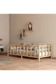 Детская кроватка с дверцей для мальчиков и девочек Montessori из натурального дерева