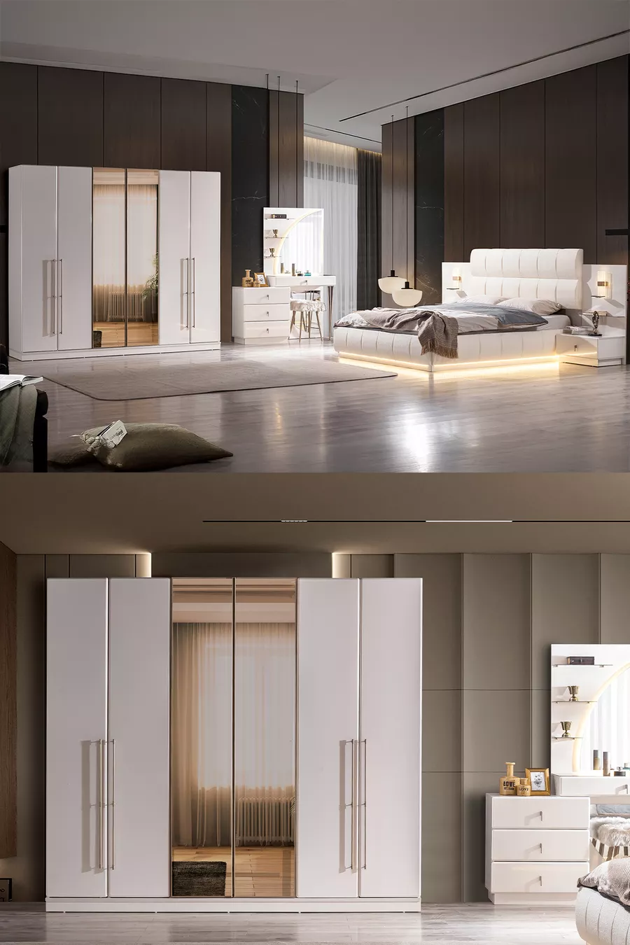 Ensemble de chambre à coucher Ada