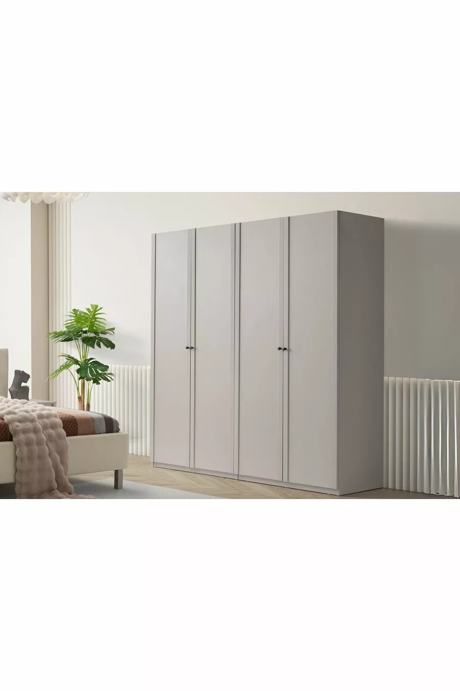 Спальный гарнитур Folt Beige с 4 дверцами