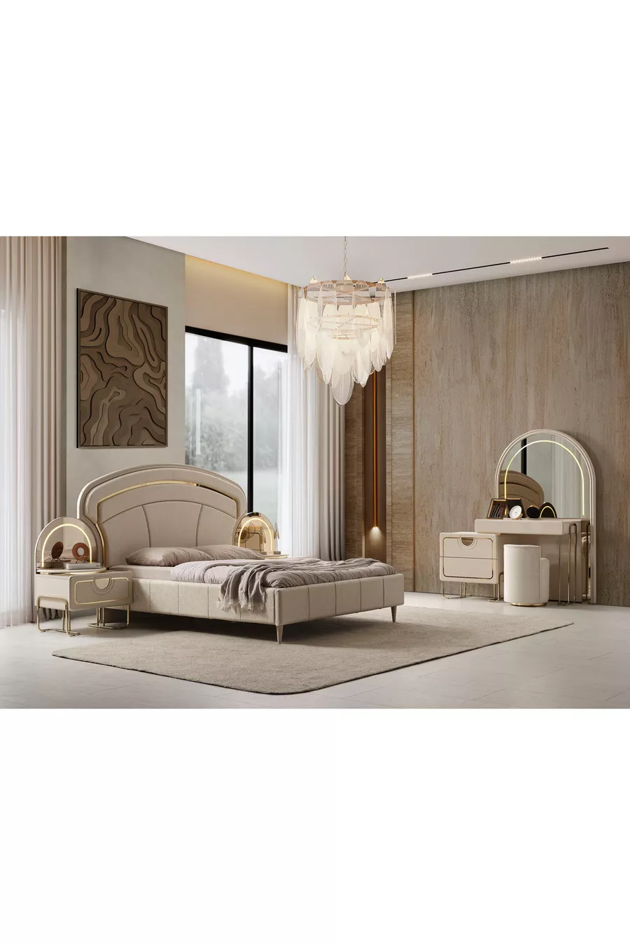 ENSEMBLE DE CHAMBRE À COUCHER IŞIL