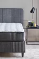 Wool Sense Bettgestell mit Matratze und Kopfteil 3-teiliges Set - Dunkelgrau